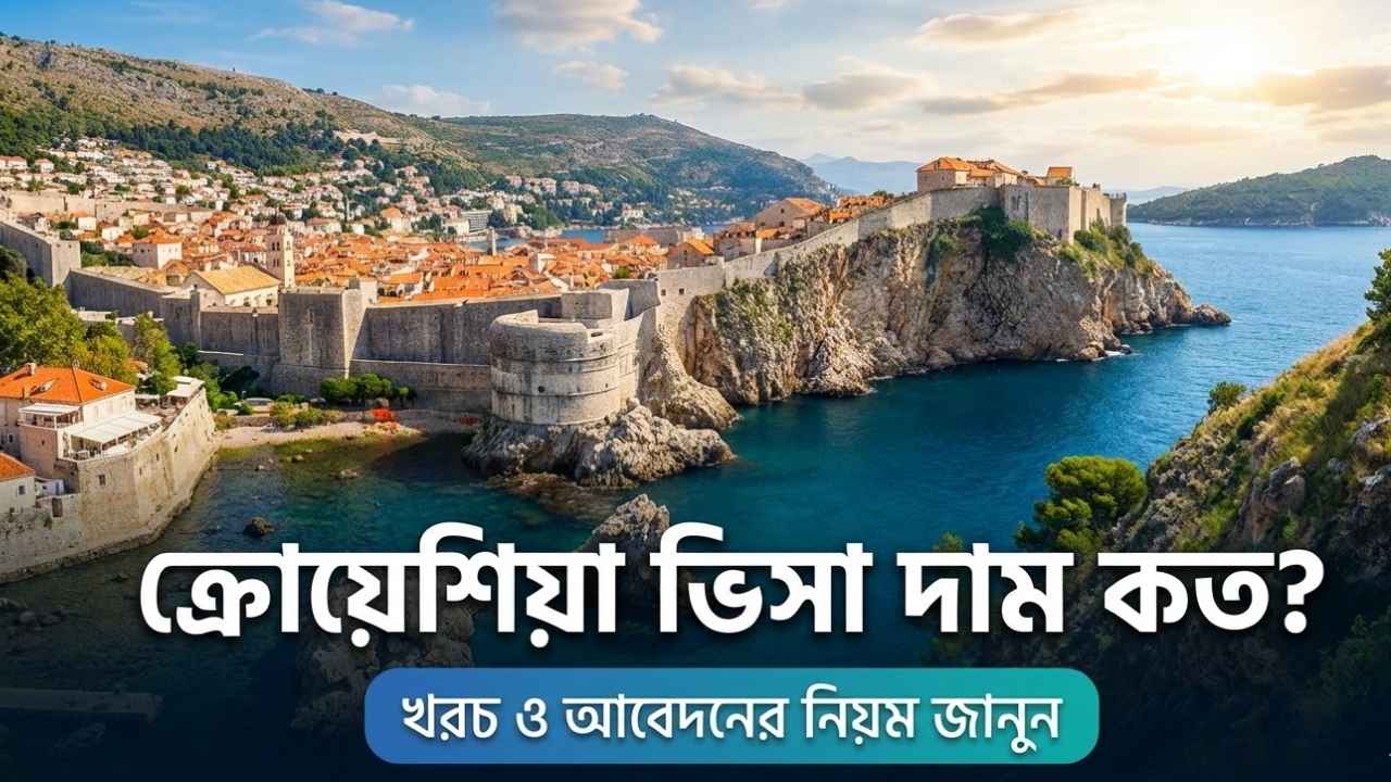 ক্রোয়েশিয়া ভিসা দাম কত