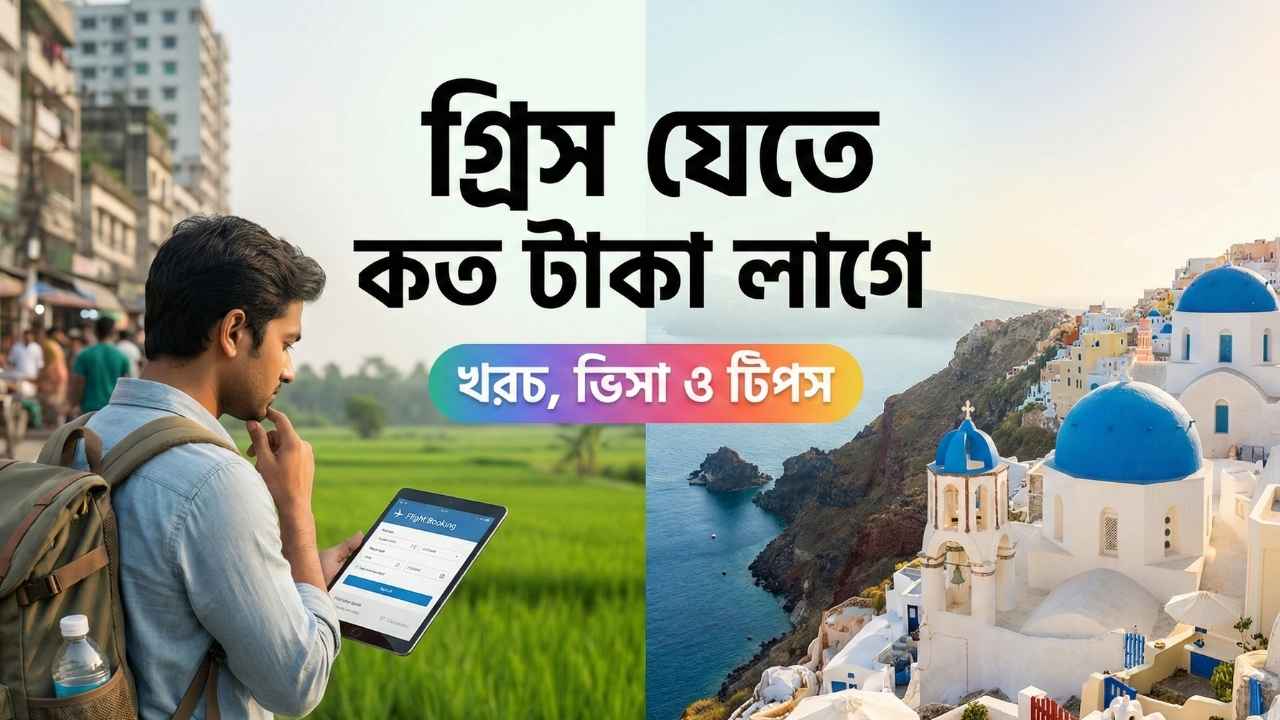 গ্রিস যেতে কত টাকা লাগে