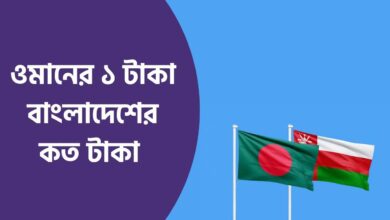 ওমানের ১ টাকা বাংলাদেশের কত টাকা