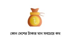 কোন দেশের টাকার মান সবচেয়ে কম